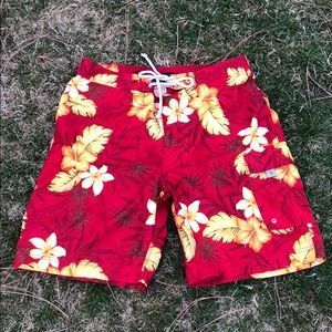 Floral/tropical Men’s Trunk Banana Republic